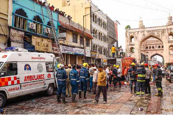 PM Narendra Modi moved over Gulzar Houz fire accident