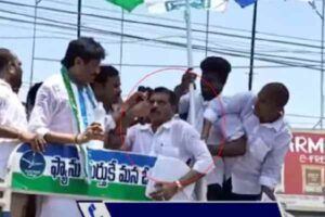 Botsa Satyanarayana Collapses During Rally