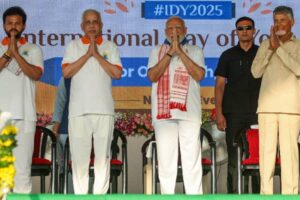 Andhra Pradesh Breaks Global Records on International Yoga Day 2025