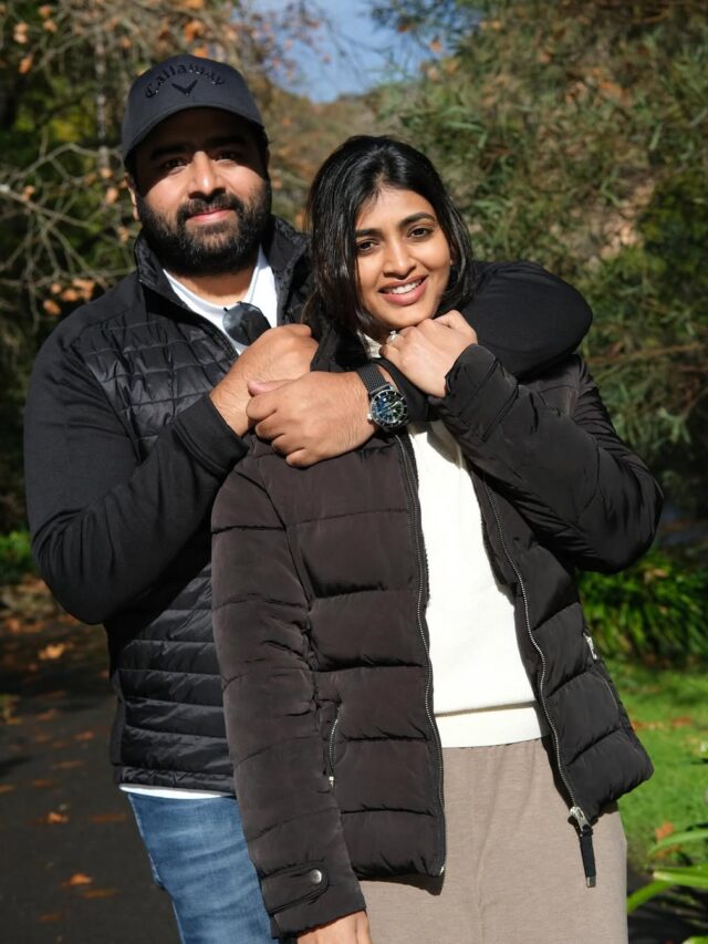 Nara Rohith And Siree Lella Adelaide Trip