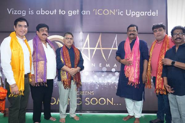 AAA Cinemas soon in Vizag