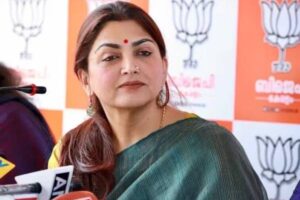 Khushbu Sundar Appointed as Tamil Nadu BJP Vice President
