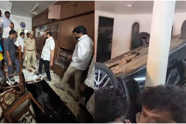 Attack on Prasanna Kumar Reddy’s Residence After Controversial Remarks in YSRCP Meeting