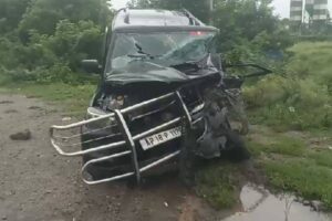 Two senior AP Police officials die in early morning accident