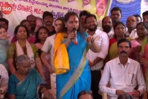 Kalvakuntla Kavitha irking Congress to no end