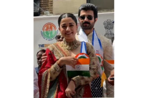 Vijay and Rashmika lead India Day Parade in NY
