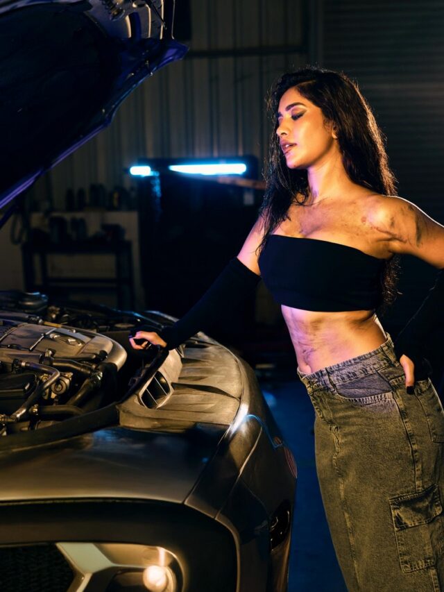Nabha Natesh Turns Up the Heat in Garage Glam Look