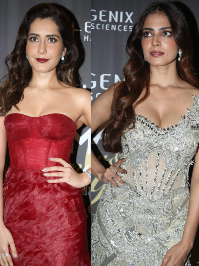 Raashi Khanna & Malavika at Filmfare Awards 2025