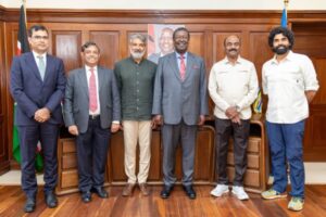 SSMB29 shooting thrills Kenyan govt.