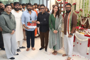 Chiru starts the action spectacle Prabhas and Sandeep’s Spirit