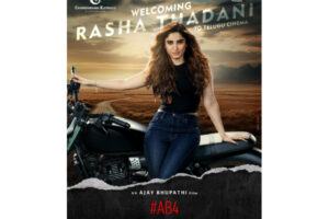 Rasha Thadani Signs Her First Telugu Film