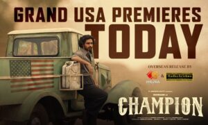 Champion Grand USA Premieres Today
