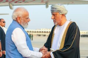 Viral: PM Modi’s Earpiece Sparks Curiosity During Oman Visit