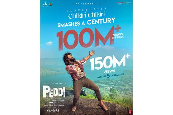 Ram Charan’s Peddi Chikiri Smashes Blockbuster Century