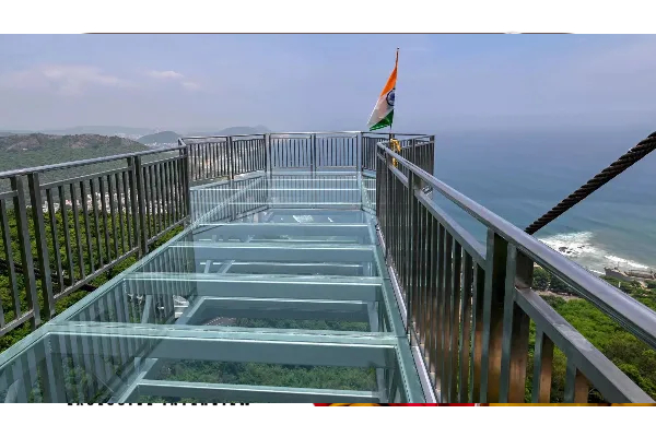 India’s Longest Glass Skywalk Opens in Visakhapatnam