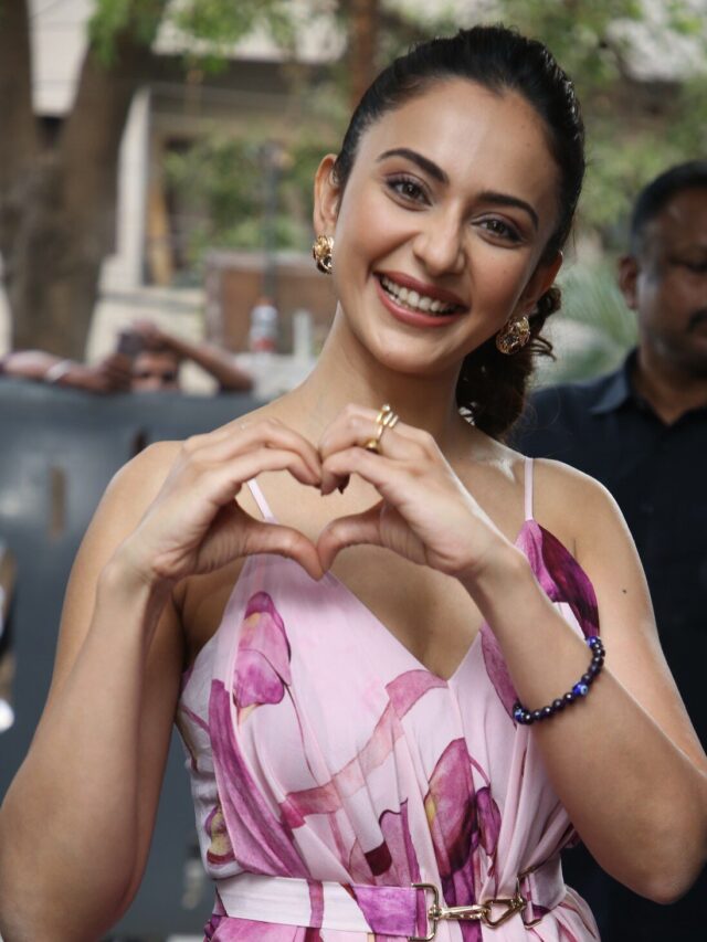 Rakul Preet Singh In Skin Saloon Launch