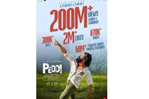 Ram Charan’s Peddi Chikiri Chikiri breaks all-time records