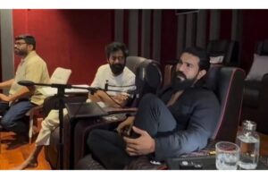 Ram Charan begins dubbing for most anticipated Peddi