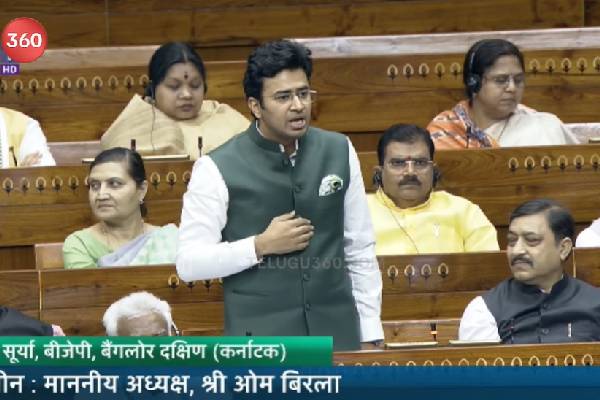 Tejasvi Surya Compares TG-AP to India-Pakistan, Triggers Massive Telangana Outrage
